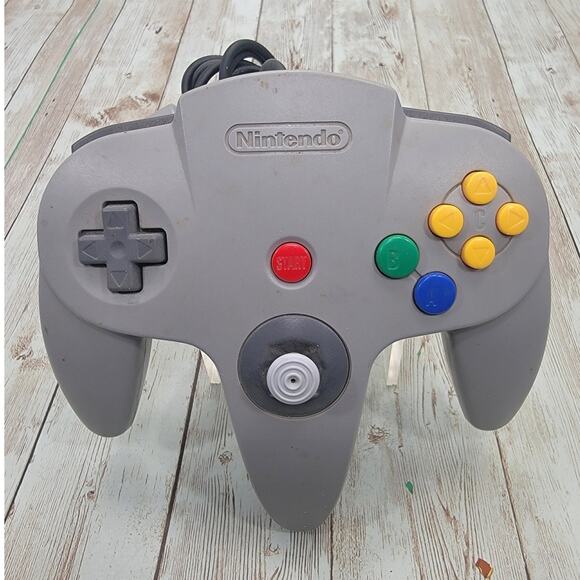Original Nintendo 64 Controller Gray N64 - Picture 1 of 5